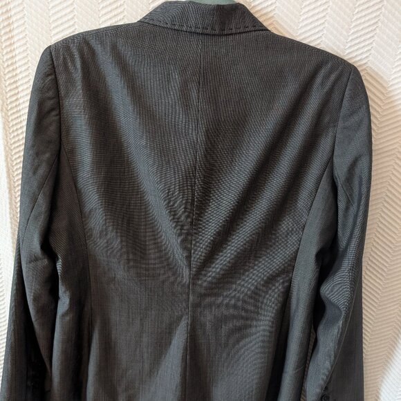 Teenflo (Judith & Charles) Vintage Wool Silk 2 Piece Suit Set Gray Size 12 - Picture 10 of 16